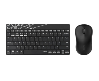 RAPOO Zestaw bezprzewodowy multi-mode 8000M UI czarny 142281 - 1071788 - zdjęcie 1
